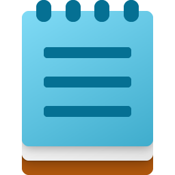 メモのアイコンのシルエット無料のAi・PNG白黒シルエットイラスト