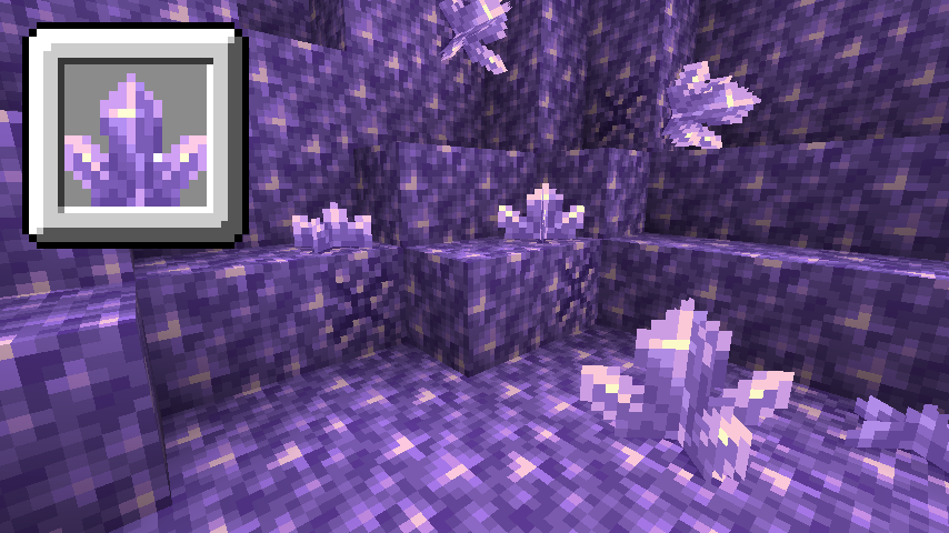 マイクラ アメジスト見つけ方と育て方と使い道！成長速度など解説 統合版 Java版マイクラ攻略まとめ