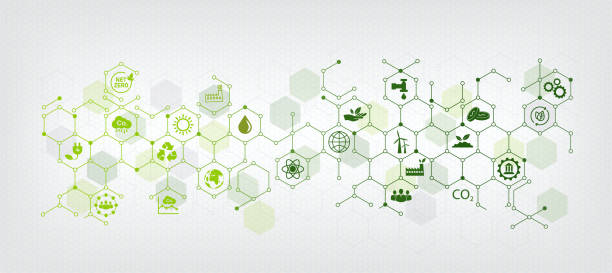 332 Eco System Logo High Res Illustrations - Getty Images