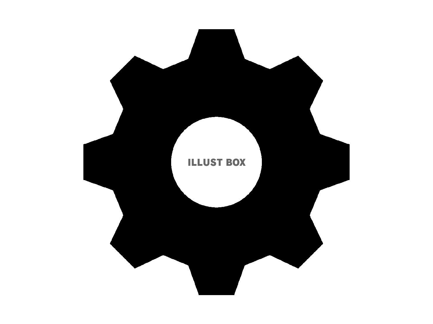 歯車マークイラスト無料イラスト・フリー素材なら「イラストAC」