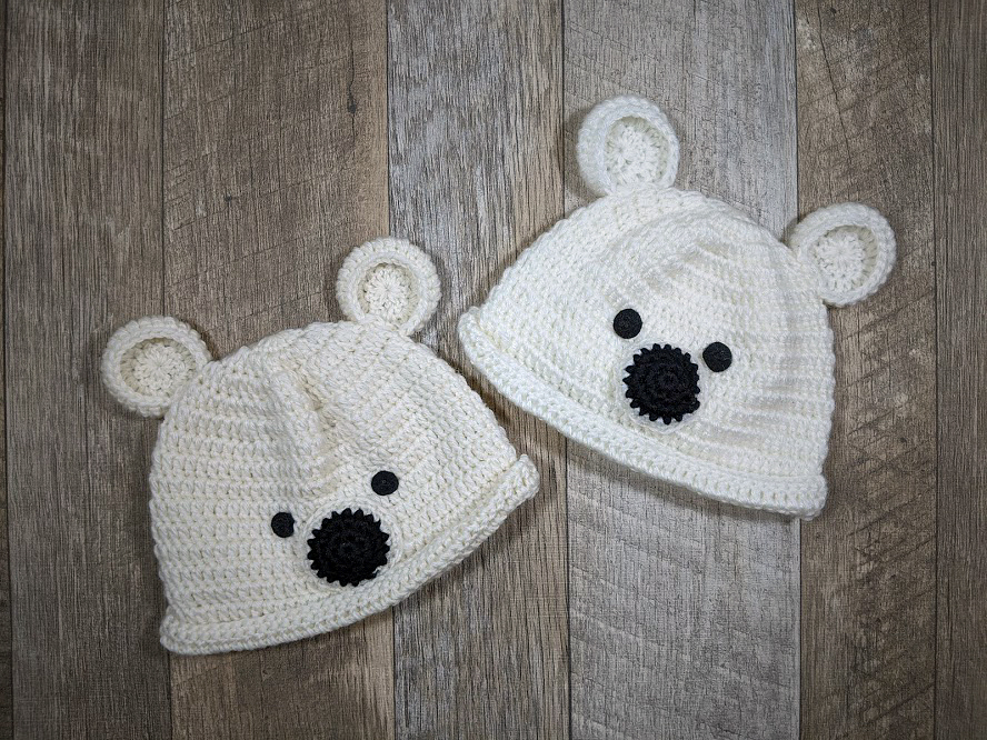 かぎ針編みで猫耳帽子➀ダイソーの毛糸 あむころ で簡単に楽しく編めるよライスボールの秘密基地