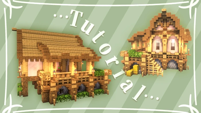 マイクラ 簡単に作れる超コンパクトモダンハウスの作り方おしゃクラ！公式ブログ