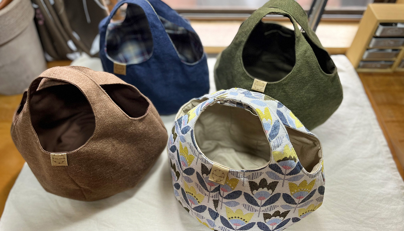 作り方・レシピ付き たっぷり入る！バルーンバッグお役立ち情報ノムラテーラー オフィシャルサイト