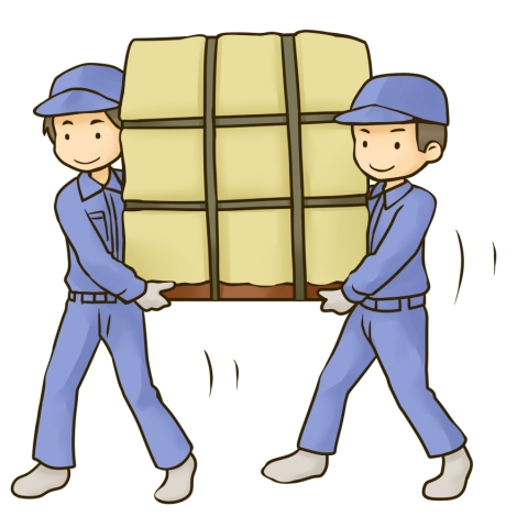 重荷を背負うイラスト無料イラスト・フリー素材なら「イラストAC」