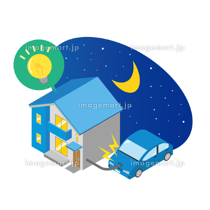 電気自動車を充電するイラスト179139630 毎月1点無料 フリー のストックフォト イメージマート