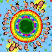 本宿小学校 -5組 今年の学級目標