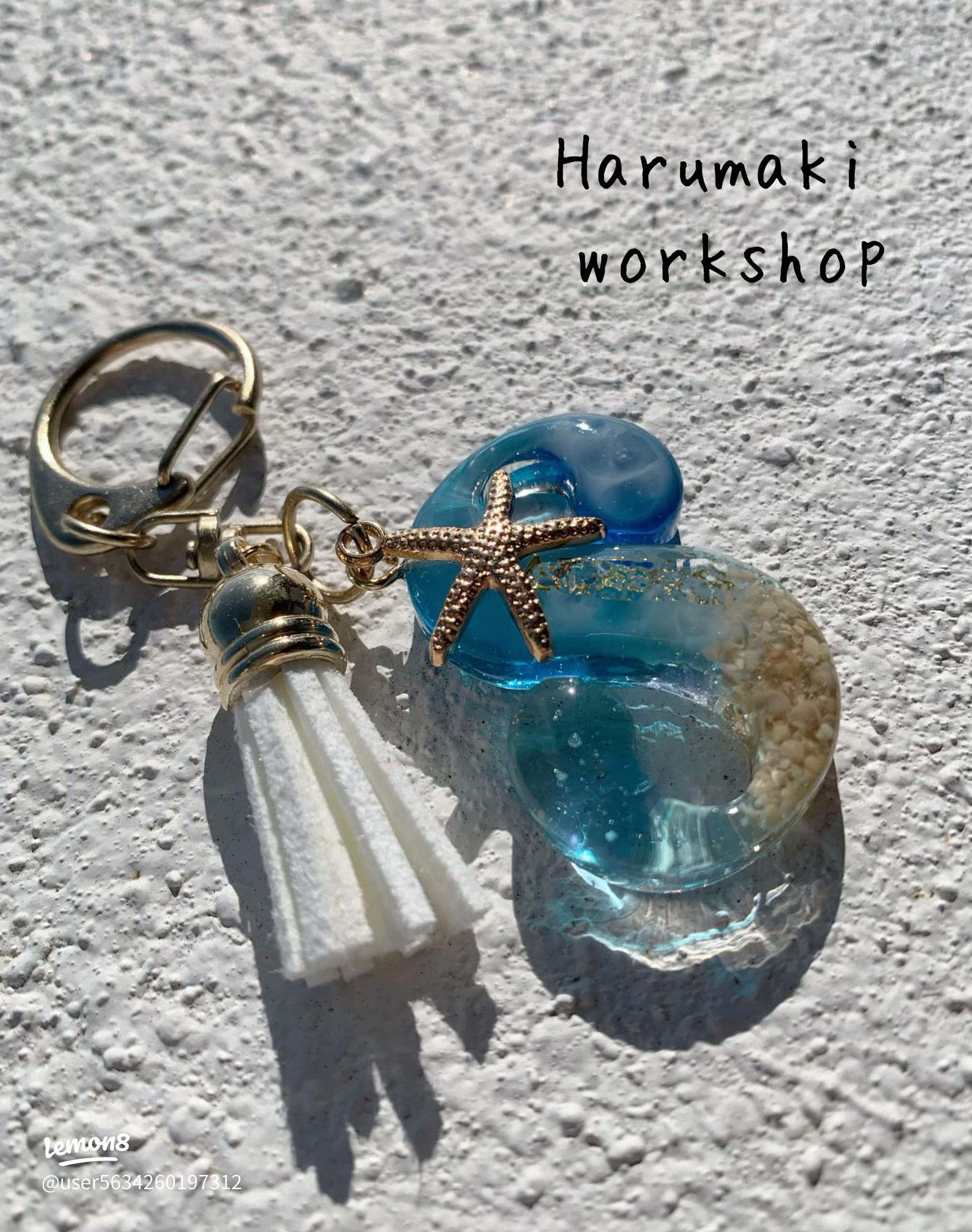 ハンドメイド オーダー イニシャル レジン キーホルダ