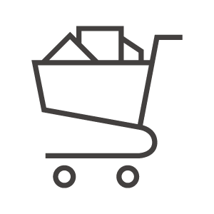 スーパー マーケットの販売部門のアイコンを設定ベクトル ベーカリーとデザートの保存食と缶詰食品の肉と魚介類国内の化学液体と洗剤スーパーマーケットのグリフ ピクトグラム黒イラストPremiumベクトル素材