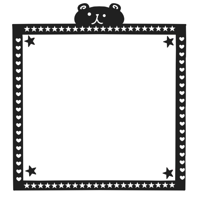 手書きのかわいいフレームセット デコボコの線イラスト素材6955247- フォトライブラリ