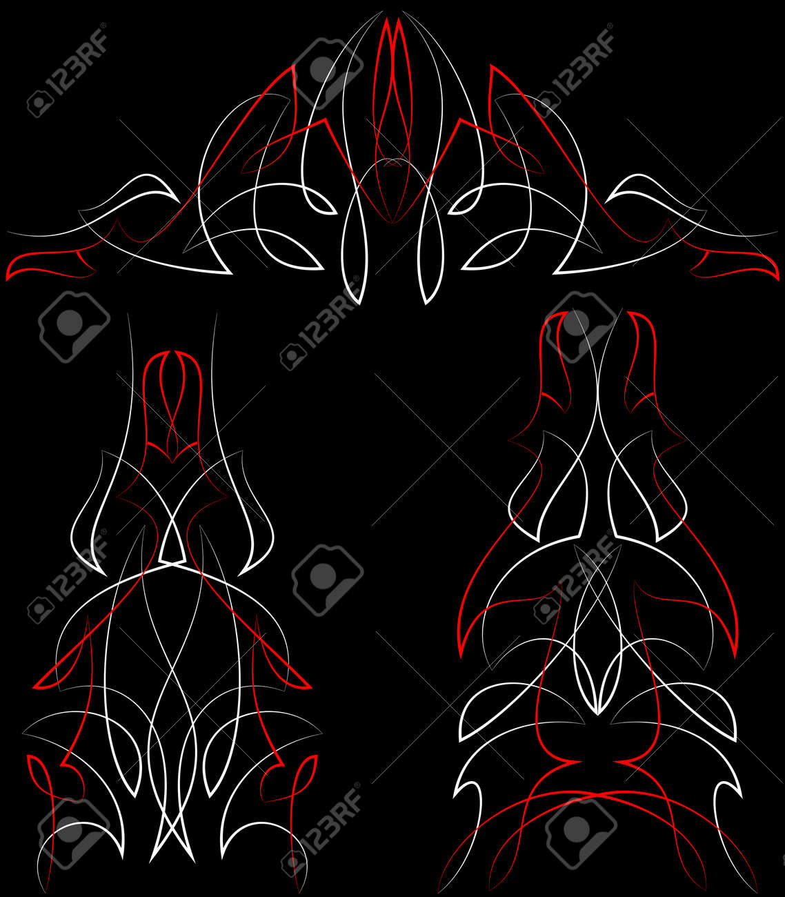 Kustom Paint Shop RISEハーレー ピンストライプ 出張も可能