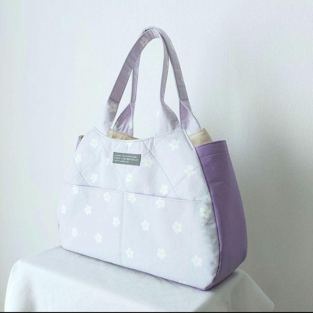 大きめ バルーンバッグ バルーントートバッグの作り方 無料型紙ありnunocoto fabric