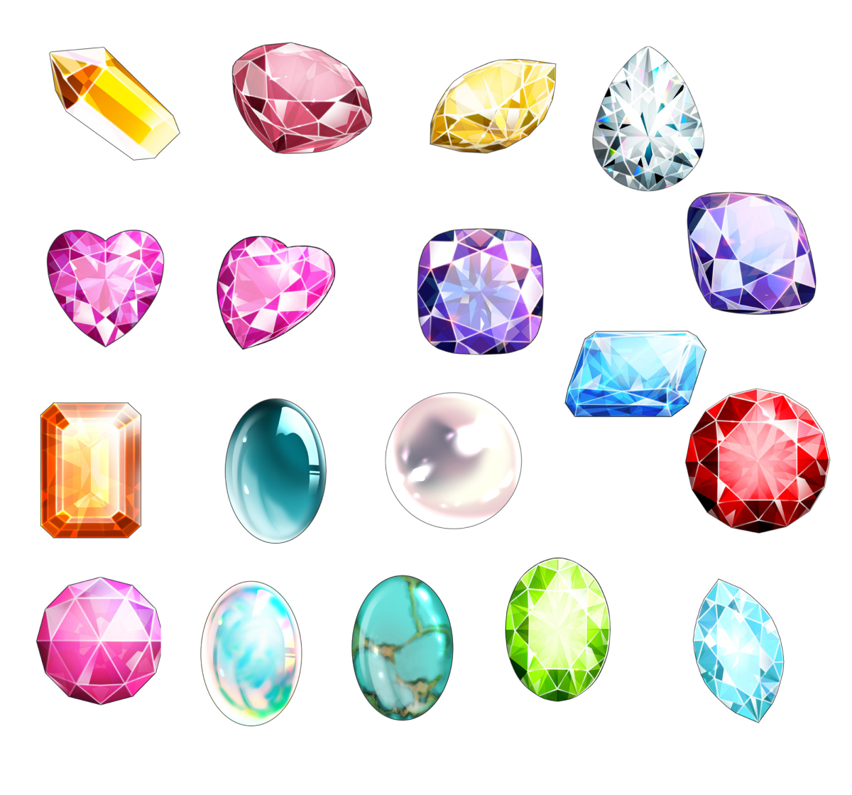 Photoshopで宝石のような加工をしようソフトの操作.com