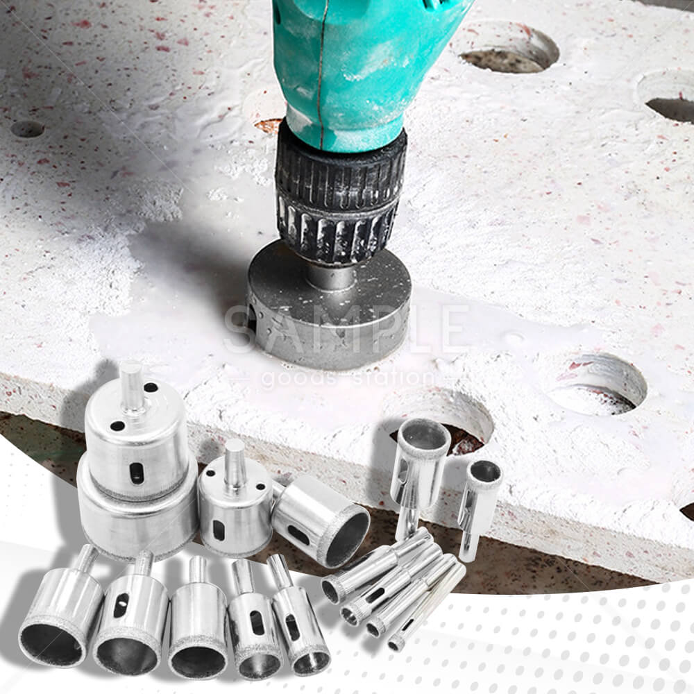 当店限定★全品ポイント5倍タイル 陶器 ドリル 6本組 4-12mm 鉢 穴開け ガラスドリル 掘削 開孔 ビット ガラス スレート 硝子穴あけ DIY 日曜大工 ドリルビット TOKIDORI 送料無料 PTSHOPパル2