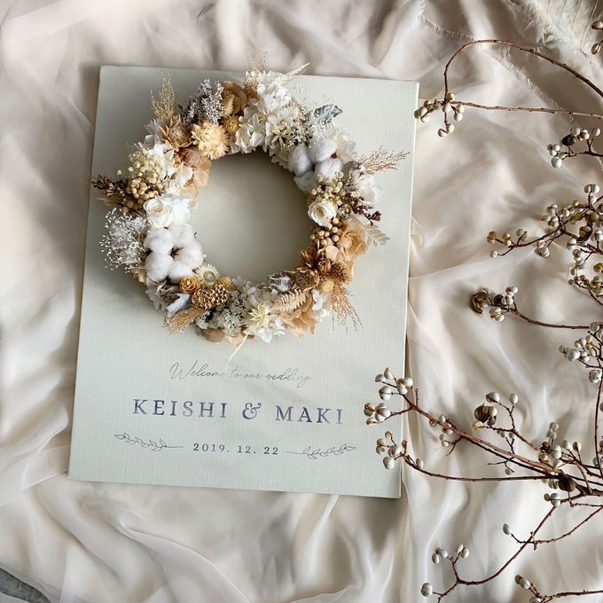 ハッピーウエディング☆ウェルカムボード作成 - フェリシモ女子DIY部ブログ