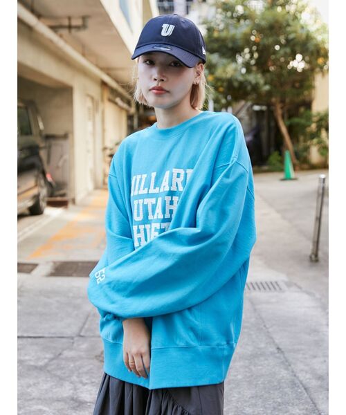 Ungridアングリッド ビッグシルエットロゴスウェット 即日発送