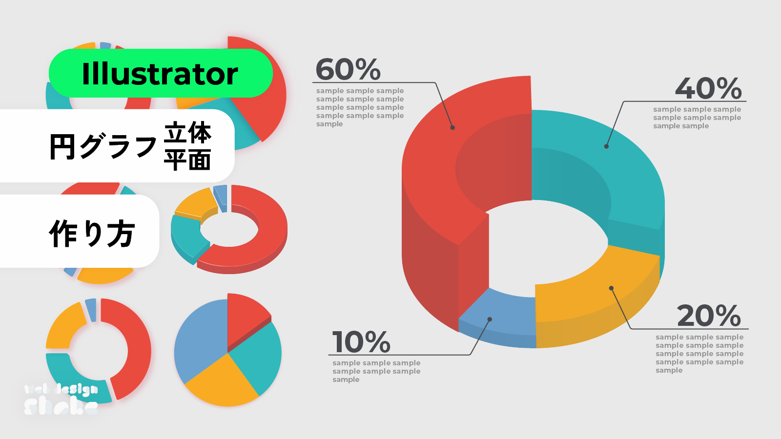 円グラフの使い方をマスターしよう〜誰が見ても一瞬で伝わるレポート資料の作り方ferretメディア