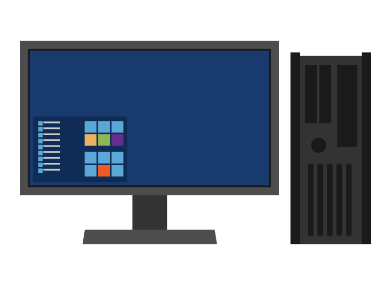 デスクトップパソコンのイラストかわいいフリー素材集 いらすとや