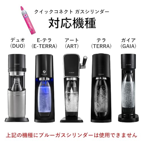 ソーダストリーム SodaStream / 【交換用】ガスシリンダー 60L×1本