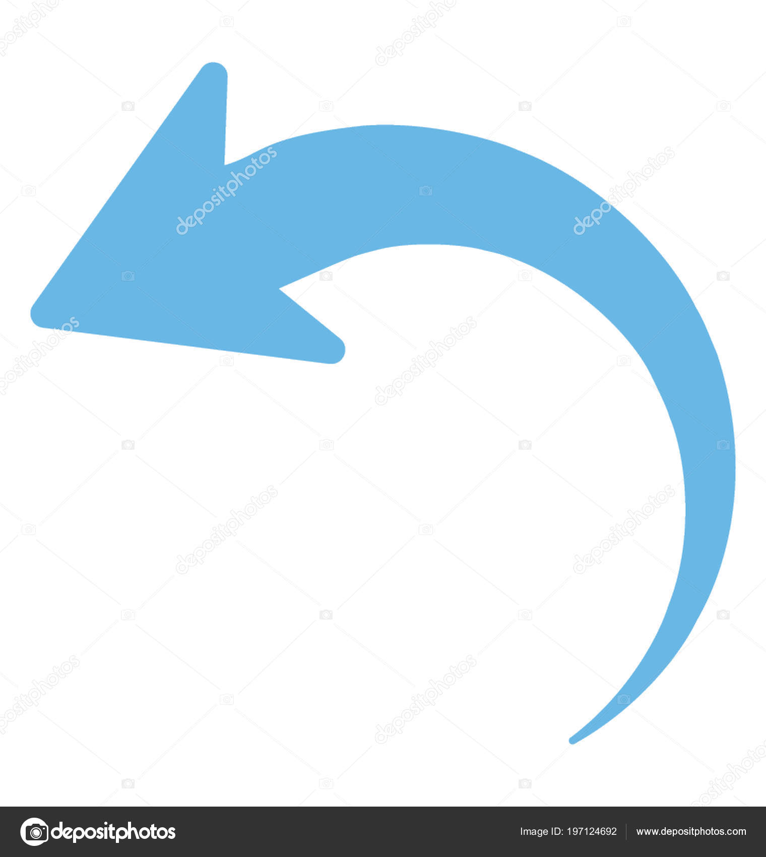 カーブ矢印 赤 のイラスト - いらすと本舗