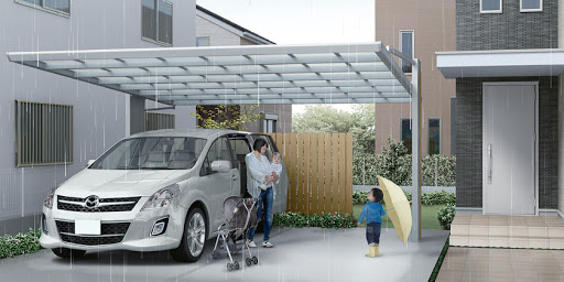 単管パイプ ガレージ カーポート サンルーム