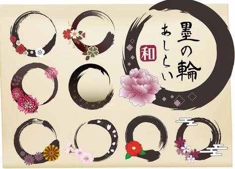 収益化配信使用可 全8色和風ヘッダー＆アイコンリング素材2 - SeventhWorks - BOOTH