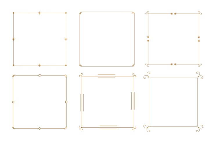 モノトーンのラフなラインの囲み枠と手書き文字 no.1-4 のフリー素材;640×480pix無料素材とwebデザイン・DTP・動画制作tigpig