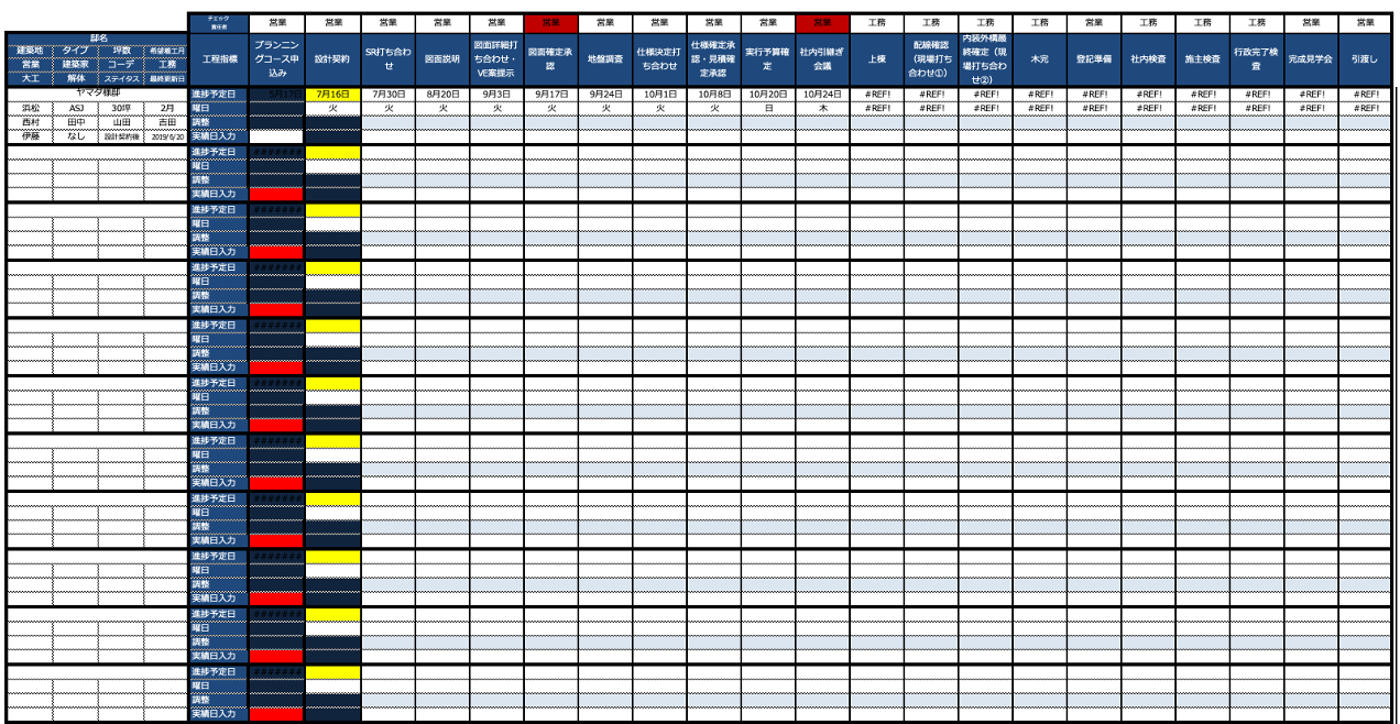 無料 工程表・工程管理表のExcelテンプレート7選！作り方も解説 – 業務効率化ガイド業務効率化のノウハウを発信するメディア