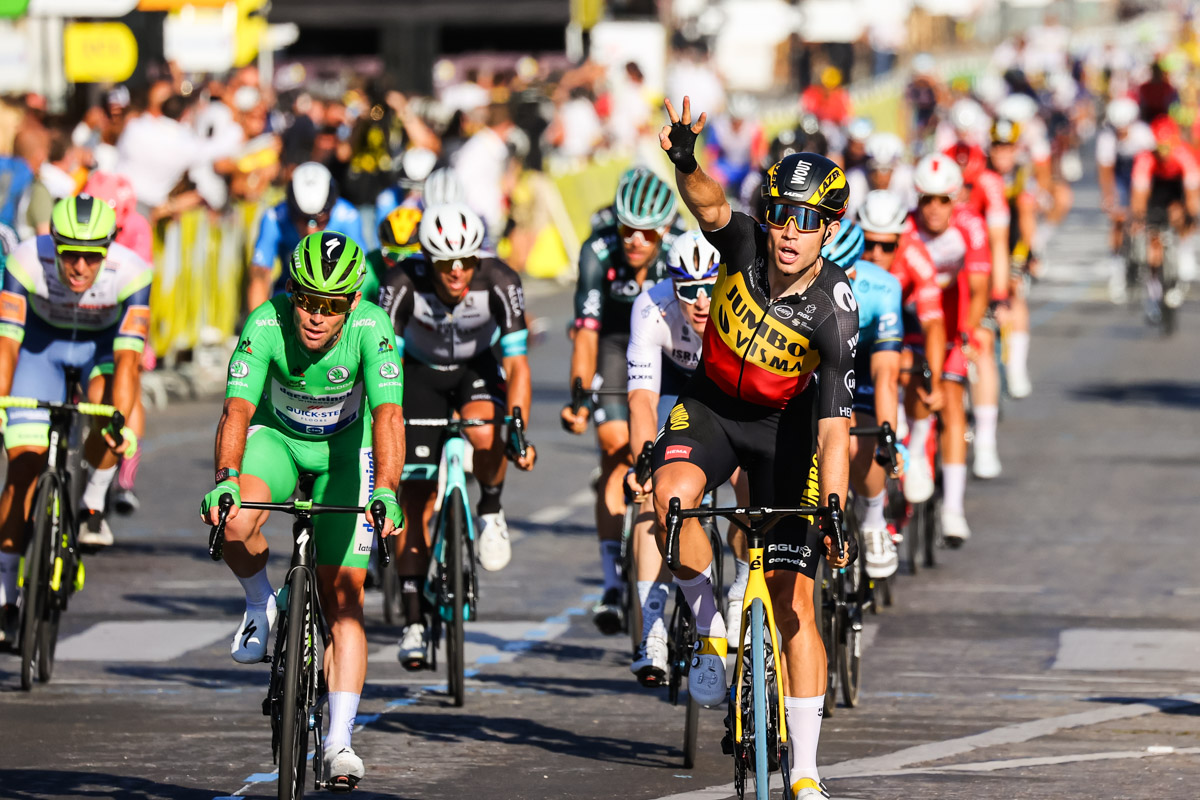 ファンアールト「まるで夢のようなシナリオ」ヴィンゲゴー「2年前の悲劇が頭にあった」 - ツール・ド・フランス2022第20ステージ選手コメントcyclowired