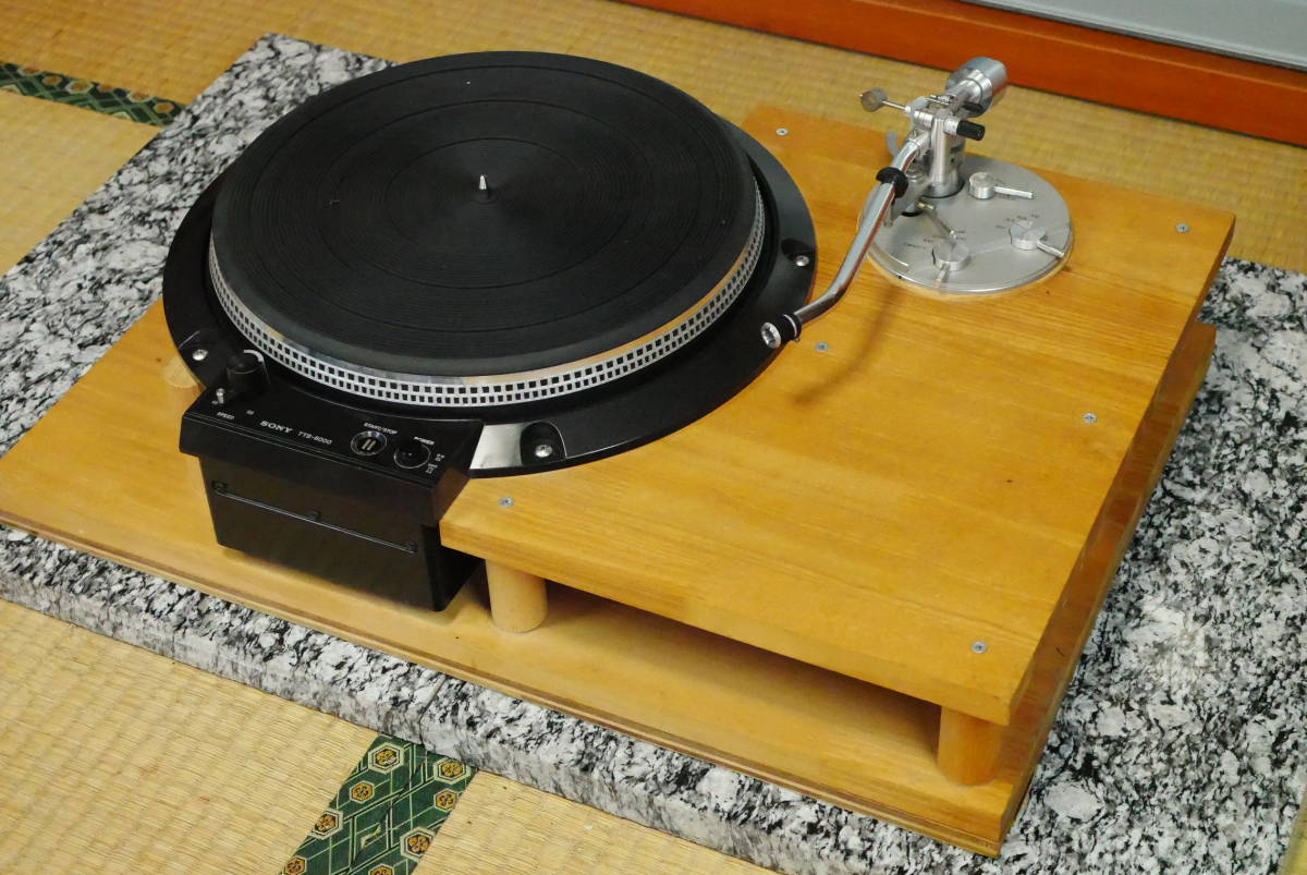 自作レコードプレーヤー ヤマハGT1000