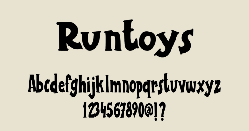 トイストーリー風の無料おすすめフォント25選 ダウンロード可 フリーフォントブック