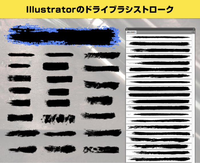 Illustrator 高品質なシームレスパターンブラシ62選 商用利用可S.Design.Labo