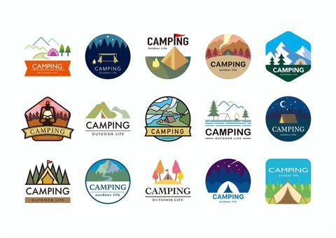 キャンプのロゴデザインイラスト画像とPNGフリー素材透過の無料ダウンロード - Pngtree