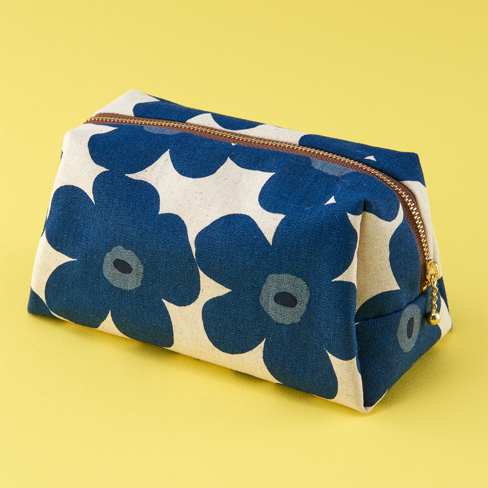 型紙：別マチ20cmファスナーポーチ: うねうねごろごろ