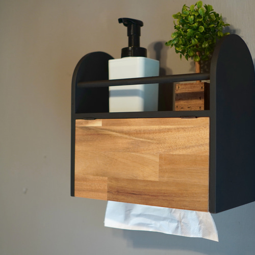 ペーパータオルケース ティッシュケース 正方形 ティッシュホルダー トイレットペーパー ケース 蓋付き 厚型対応 リビング キッチン 収納 おしゃれ北欧 ペーパータオルホルダー おしゃれ ティッシュケース シンプル ティッシュボックス RIN リン 両面 山崎実業 蓋付き