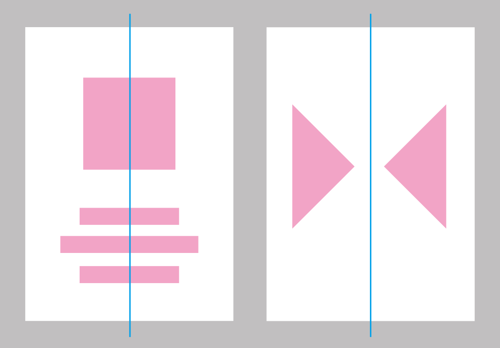 幾何学模様の壁紙シンメトリー図形背景素材：イラスト無料