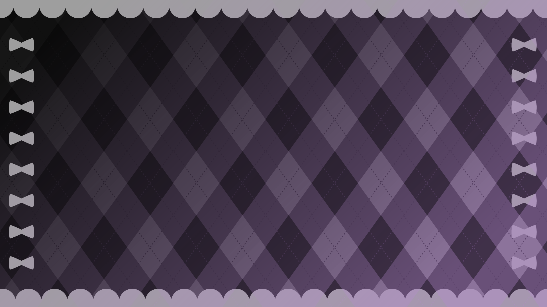 地雷系なリボンフレームの背景ラムネマテリアル