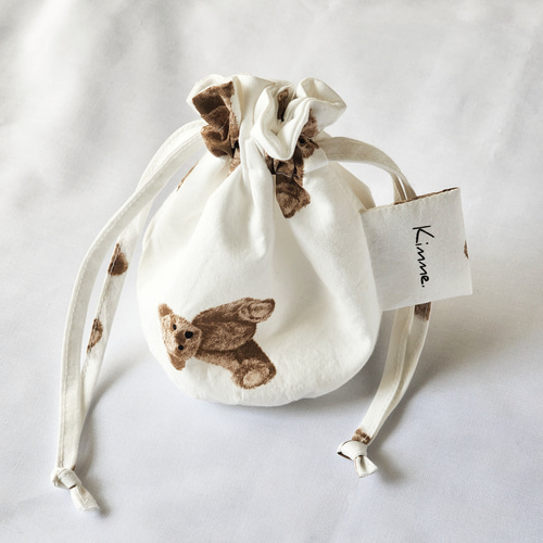 インド刺繍リボン 丸底巾着バッグ 2ハンドル セレモニーに！ - 瑠璃 ruriminne byGMOペパボ国内最大級のハンドメイド・手作り通販サイト インド刺繍リボン バッグ ショルダーバッグ ファッション小物 巾着