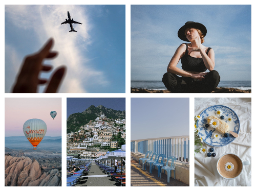 インスタグラムのコラージュ - ストーリーズで写真2枚・複数写真のレイアウトを作成・AI機能も搭載Canva キャンバ