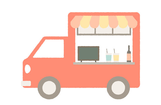 キッチンカーのイラスト - いらすと本舗