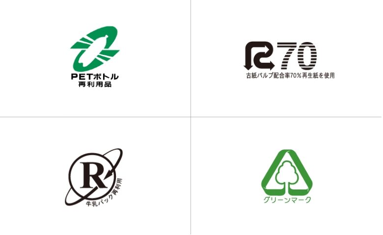 ペットボトルリサイクルマーク トートバッグ Mサイズ デザインTシャツ通販 Tシャツトリニティ