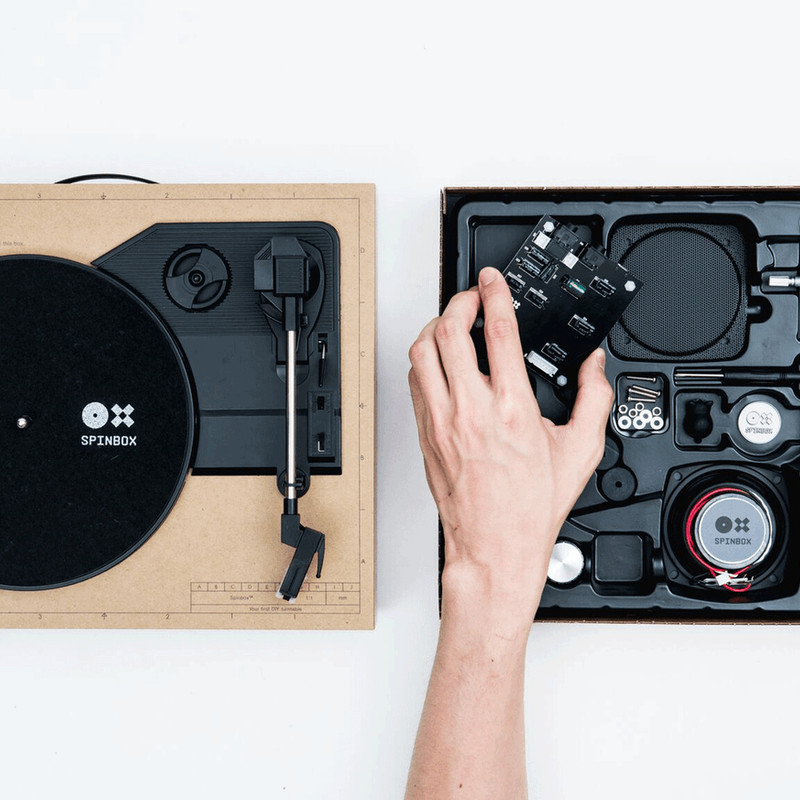 自作 レコード ターンテーブル マット