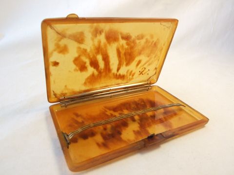 べっ甲カラーの天然石アートはミラーとシェルでシックに G09-12 ネイルデザインネイルサロンのダッシングディバ DASHING DIVA