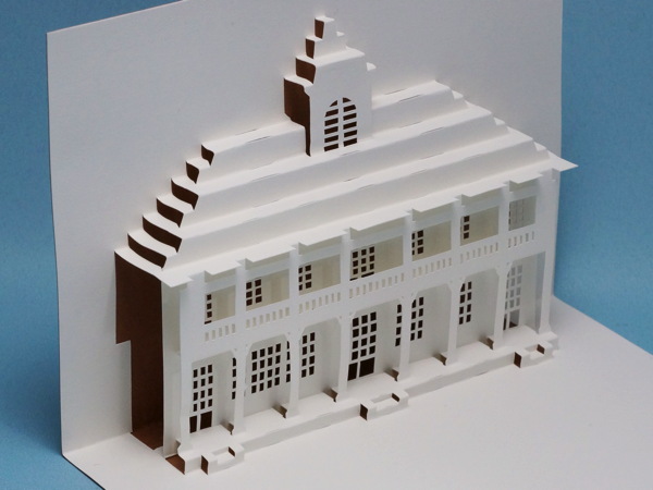 ポップアップカード 静岡県の建築Paper Garden Blog