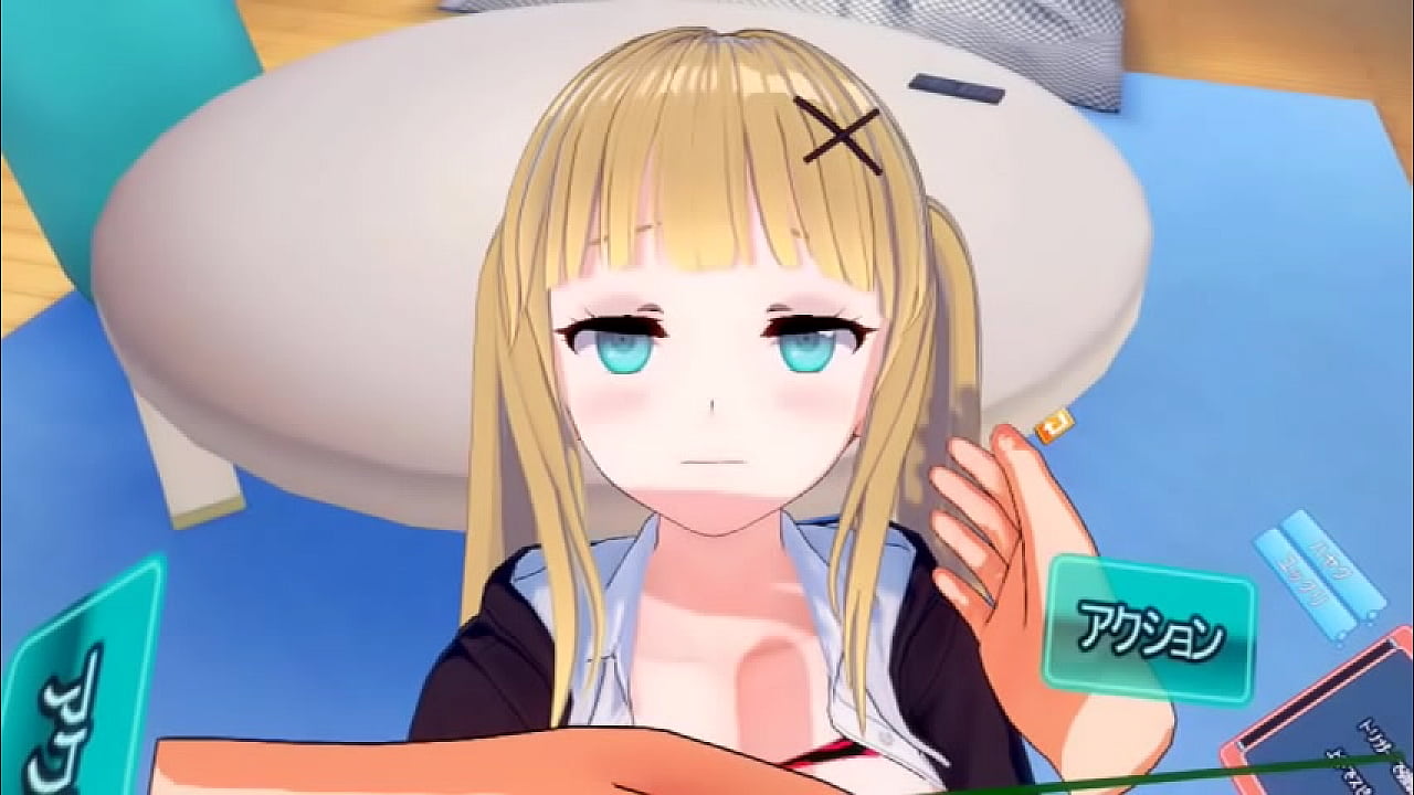 3Dエロアニメ】VRカノジョ 正上位で上から揺れるおっぱいを眺める主観映像 - エロアニメタレスト