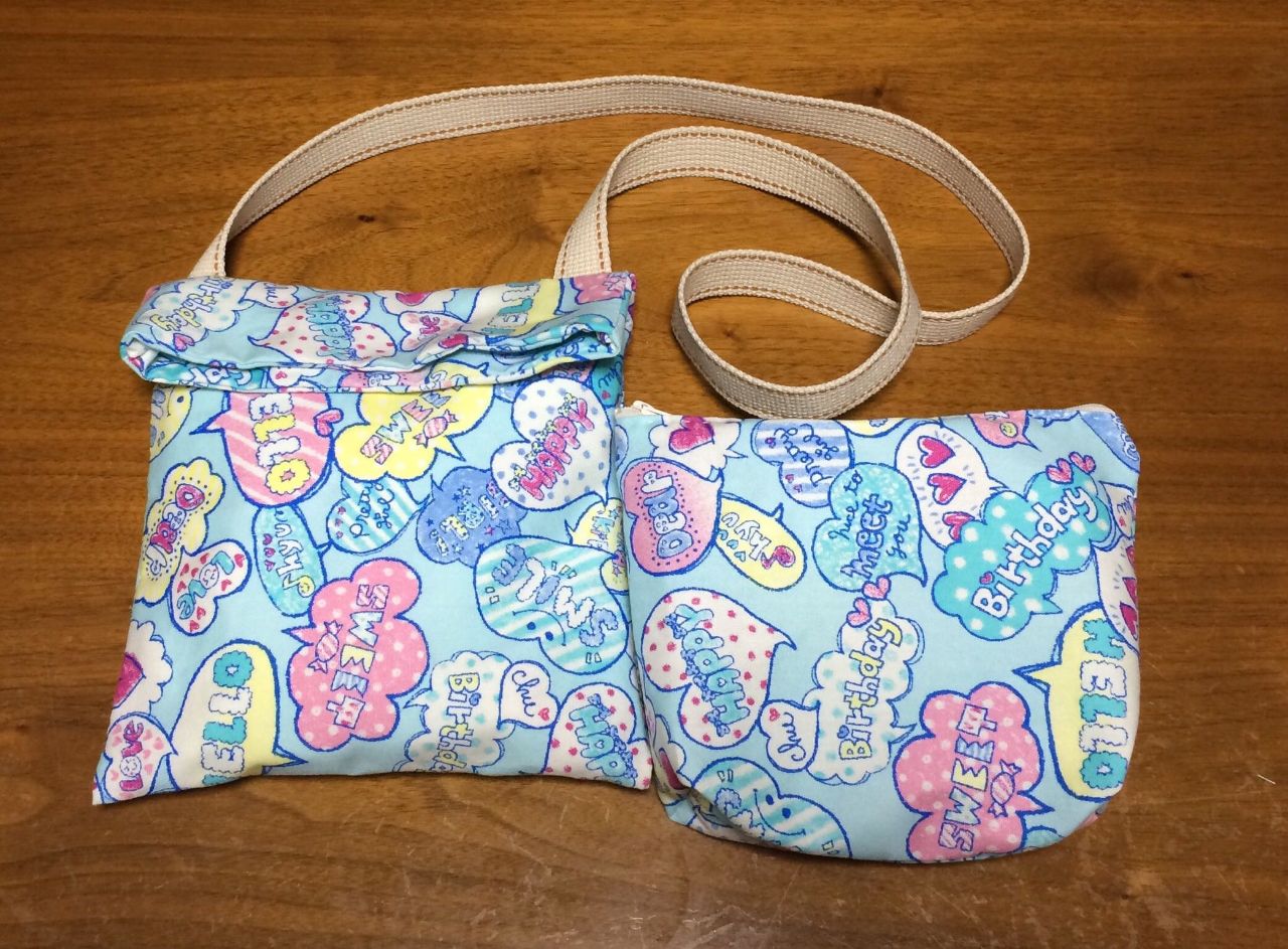 身軽におでかけ♪ポシェット ミニサコッシュバッグ の作り方nunocoto fabric