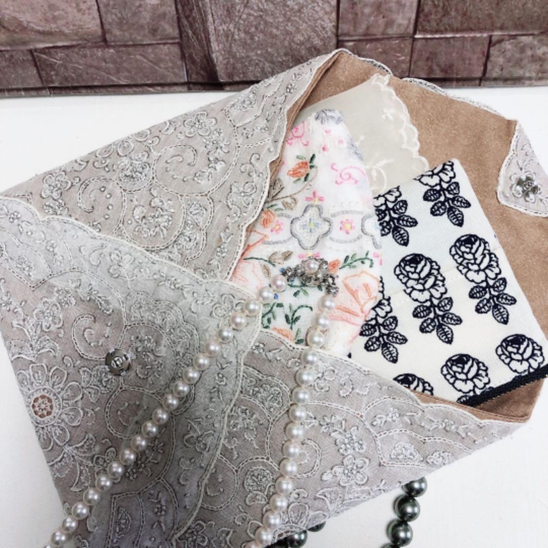 未使用タオルハンカチリメイクポーチぽめらにあんさん