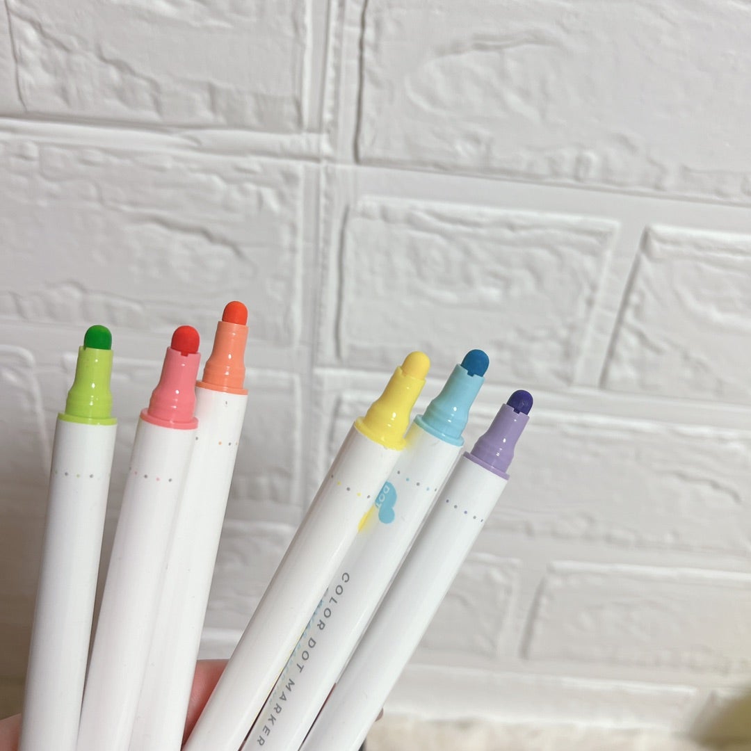 セリアのドットマーカーは使える♡田舎暮らし☆手帳デコ☆最近イロイロ面白い =^_^=