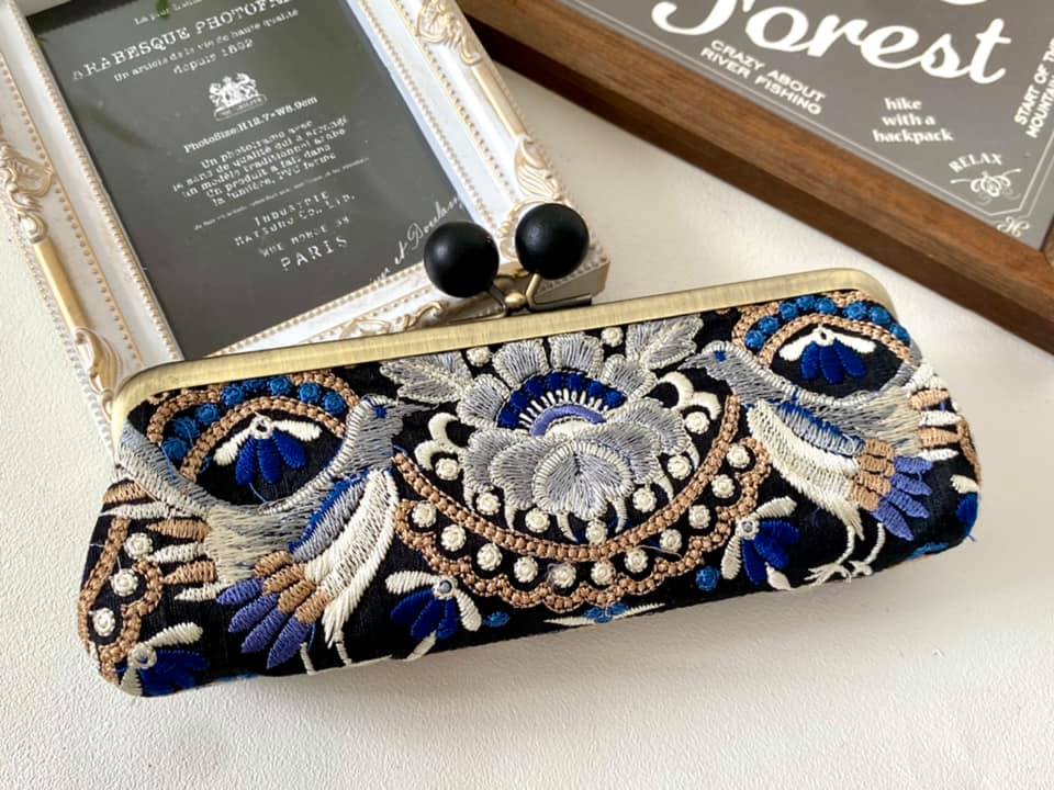 型紙・作り方説明書あり がまぐち小物の作り方 - 裁縫・ソーイング - クチュリエブログ