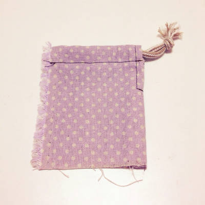 巾着 編み物 紐通し方TikTok