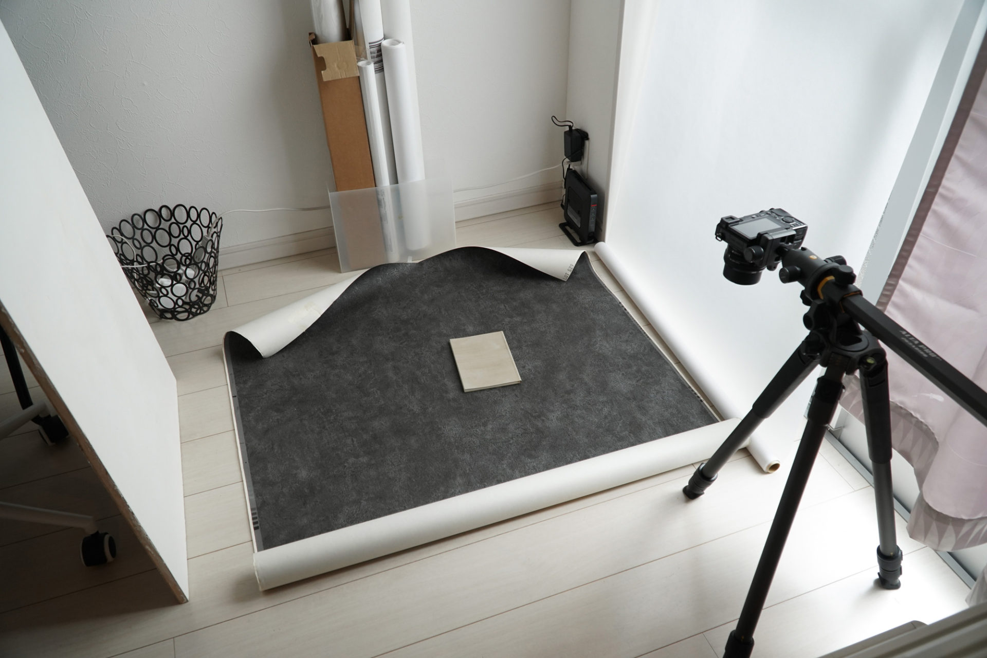 100均で自作 アクセサリー 撮影ボード 撮影パネル 撮影ボックスジュエリー ショッピング